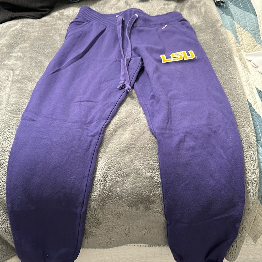 League LSU sweatpants size Small